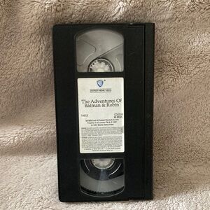 3/$15 The Adventures of Batman and Robin VHS Tape